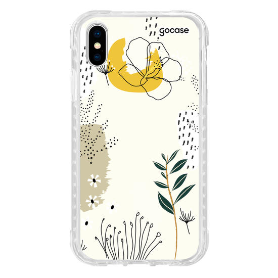 Capinha para celular Floral shapes