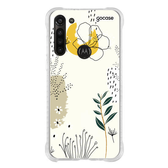 Capinha para celular Floral shapes