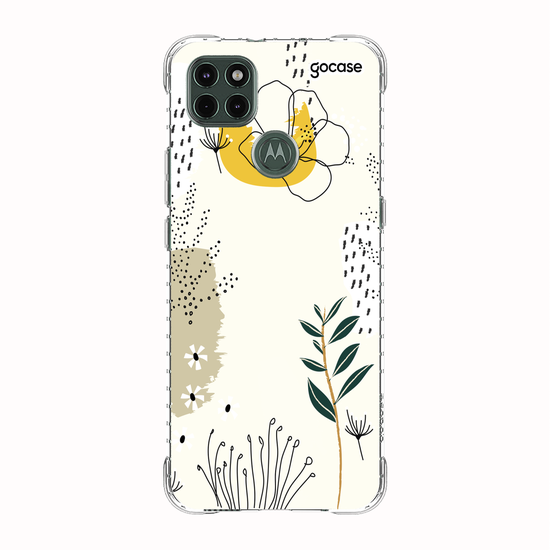 Capinha para celular Floral shapes