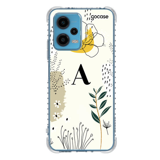Capinha para celular Floral shapes