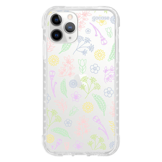 Capinha para celular  Floral em Tons Pastéis