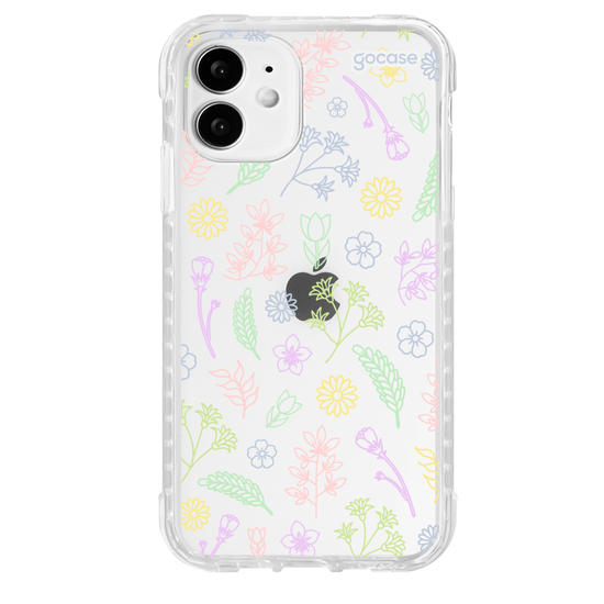 Capinha para celular  Floral em Tons Pastéis