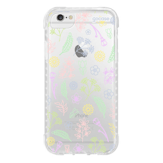Capinha para celular  Floral em Tons Pastéis