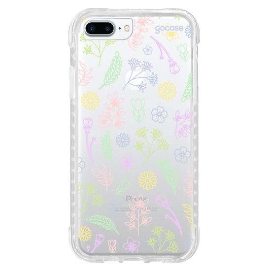 Capinha para celular  Floral em Tons Pastéis
