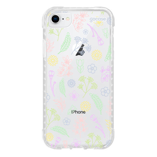 Capinha para celular  Floral em Tons Pastéis