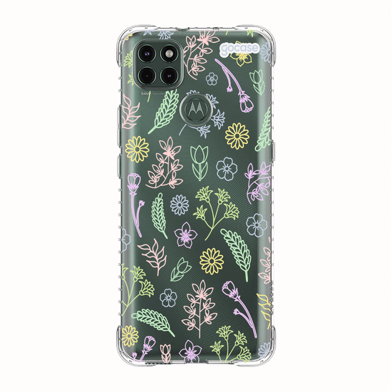 Capinha para celular  Floral em Tons Pastéis