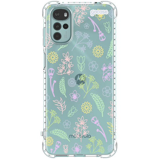 Capinha para celular  Floral em Tons Pastéis