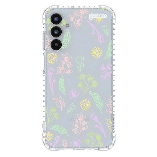 Capinha para celular  Floral em Tons Pastéis
