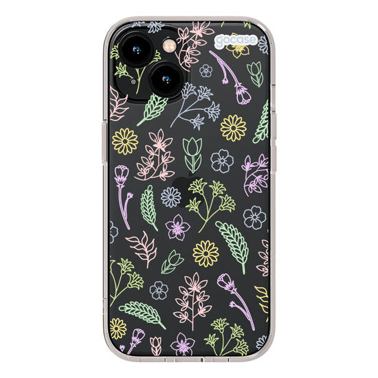 Capinha para celular  Floral em Tons Pastéis