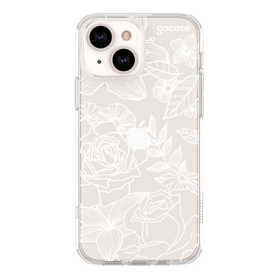 Floral White Phone Case