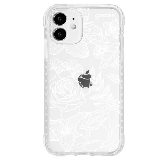 Capinha para celular Floral White