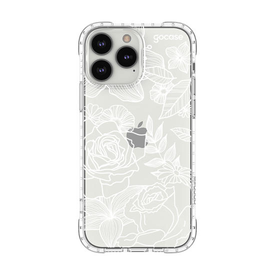 Capinha para celular Floral White