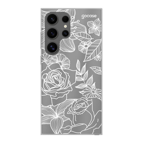 Floral White Phone Case