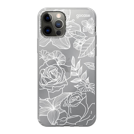 Coque Floral White