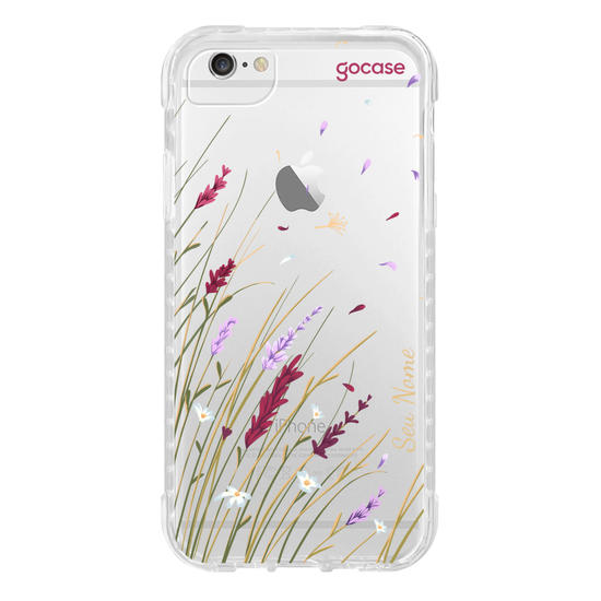 Capinha para celular Flores ao vento
