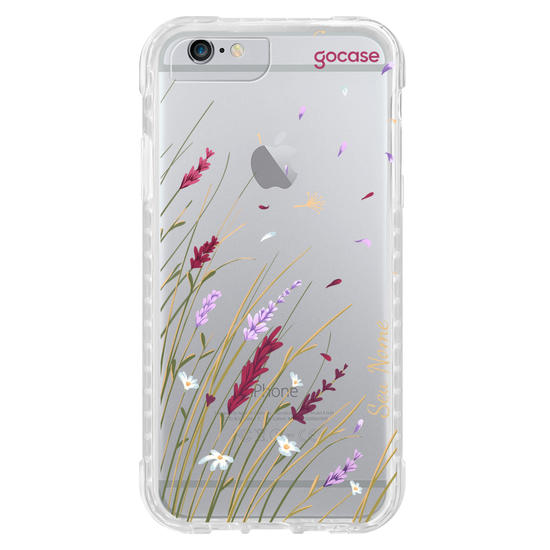 Capinha para celular Flores ao vento