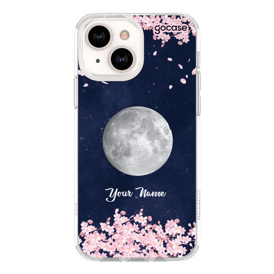 Moon Flowers Phone Case