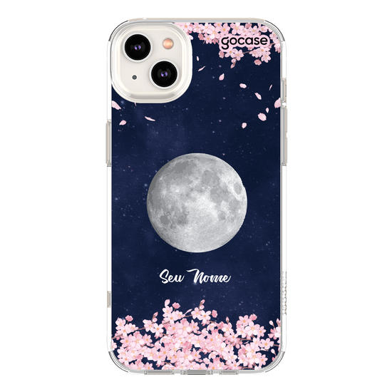 Capinha para celular Flores da Lua