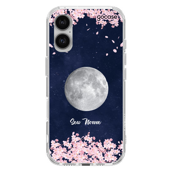 Capinha para celular Flores da Lua