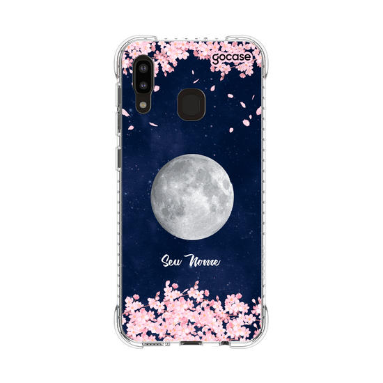 Capinha para celular Flores da Lua