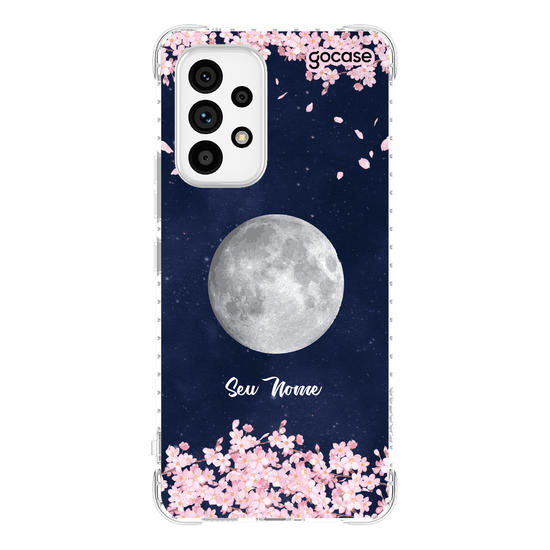 Capinha para celular Flores da Lua