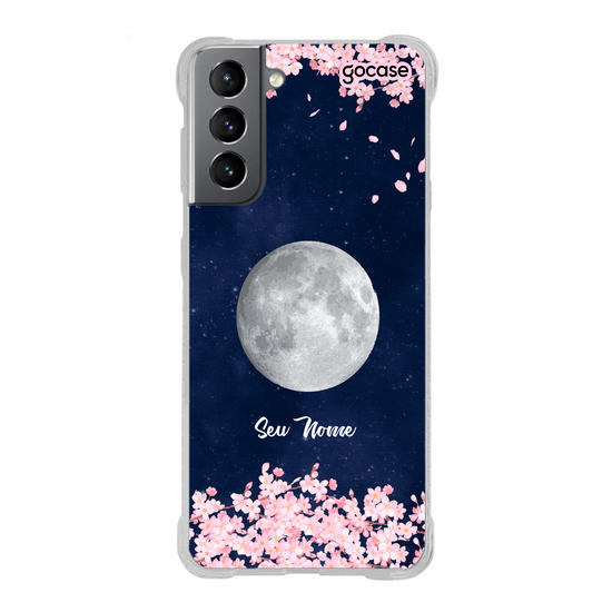 Capinha para celular Flores da Lua