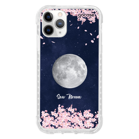 Capinha para celular Flores da Lua