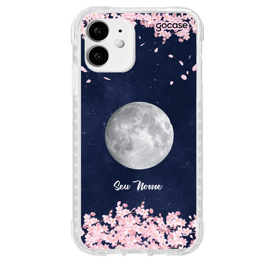 Capinha para celular Flores da Lua