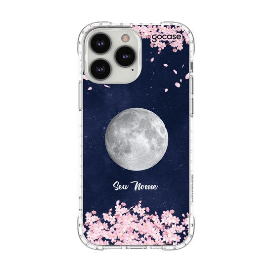 Capinha para celular Flores da Lua