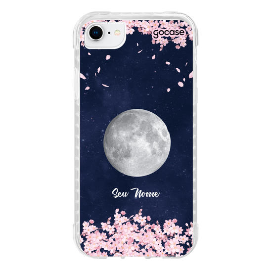 Capinha para celular Flores da Lua