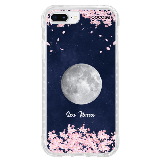 Capinha para celular Flores da Lua