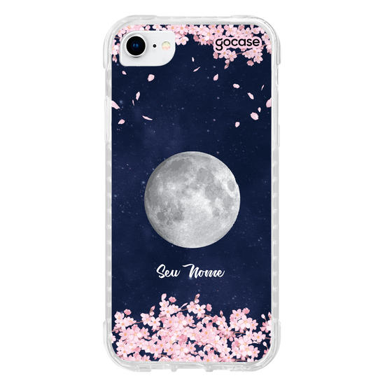Capinha para celular Flores da Lua
