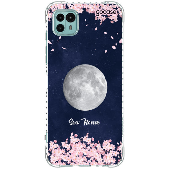 Capinha para celular Flores da Lua