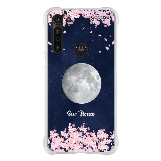 Capinha para celular Flores da Lua