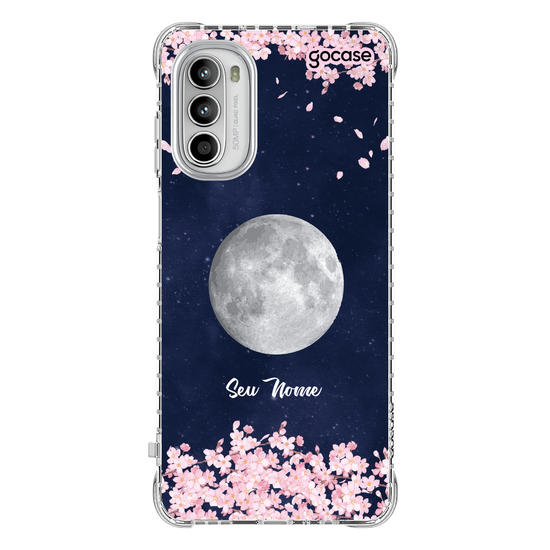 Capinha para celular Flores da Lua