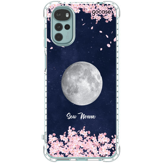Capinha para celular Flores da Lua