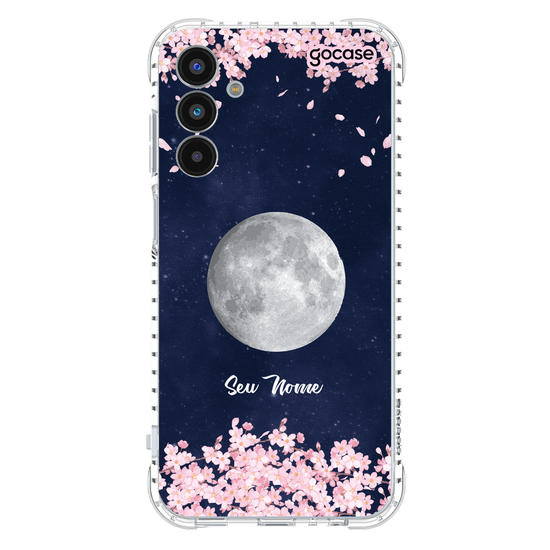 Capinha para celular Flores da Lua