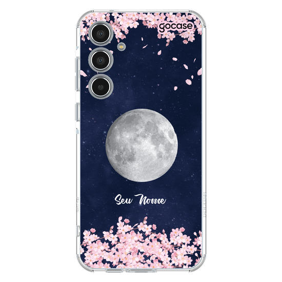 Capinha para celular Flores da Lua