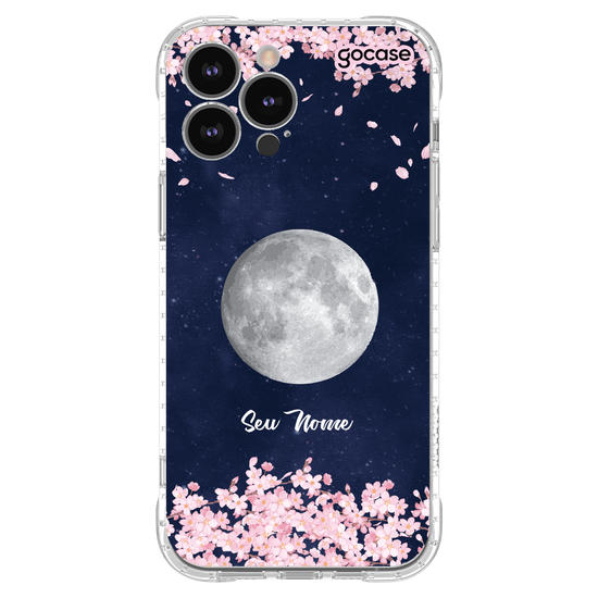 Capinha para celular Flores da Lua