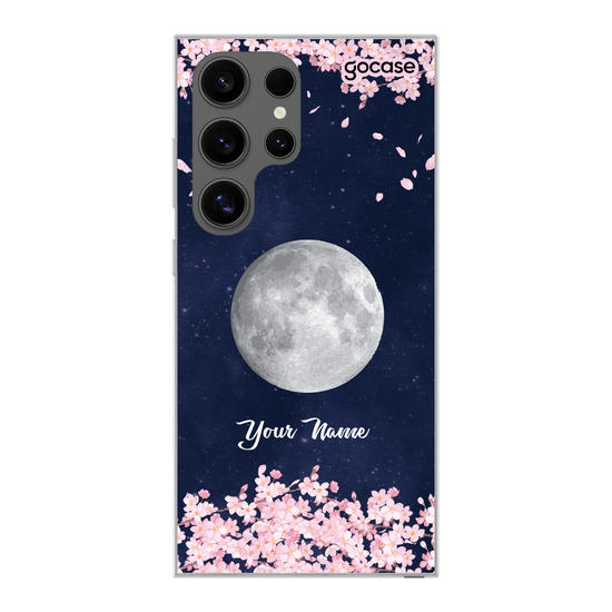 Moon Flowers Phone Case