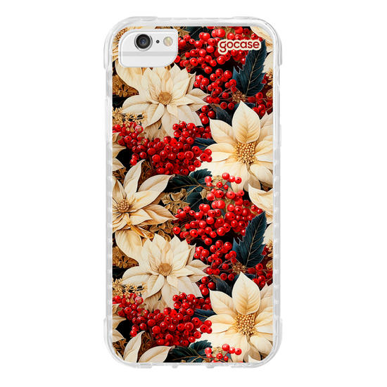 Capinha para celular  Flores de Inverno
