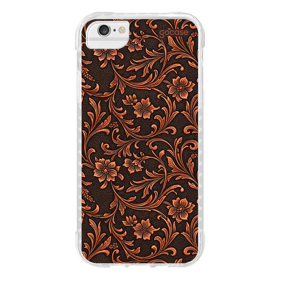 Capinha para celular  Flores de Madeira