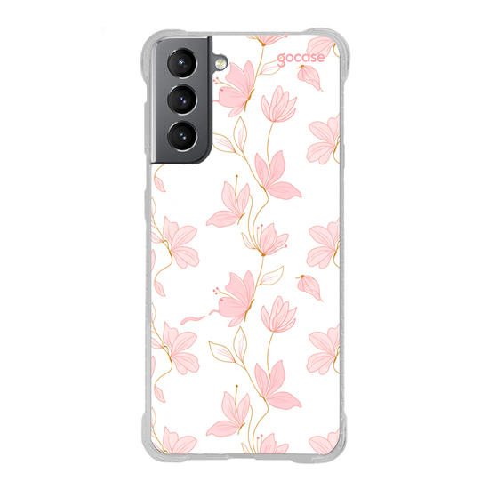 Capinha para celular  Flores de Seda