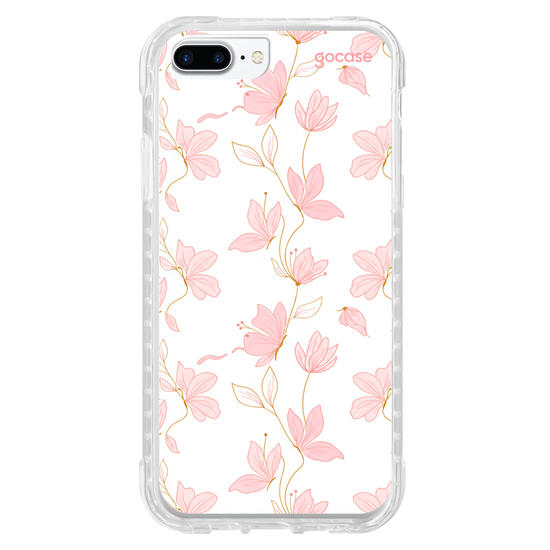 Capinha para celular  Flores de Seda