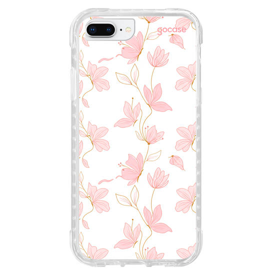 Capinha para celular  Flores de Seda