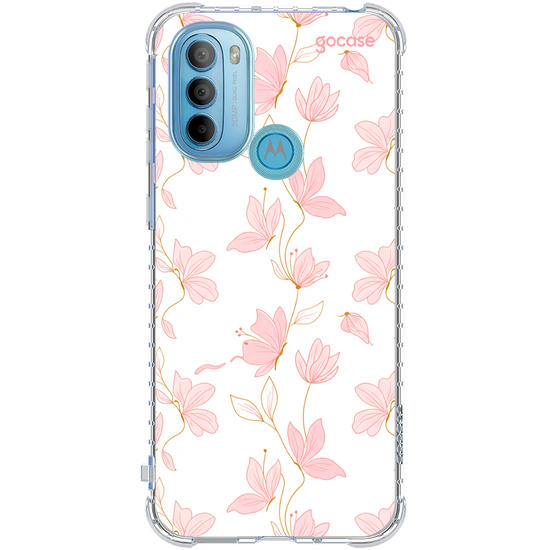 Capinha para celular  Flores de Seda