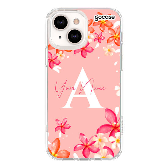 Initial Summer Flowers Phone Case