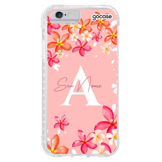 Capinha para celular Inicial Flores de Verão