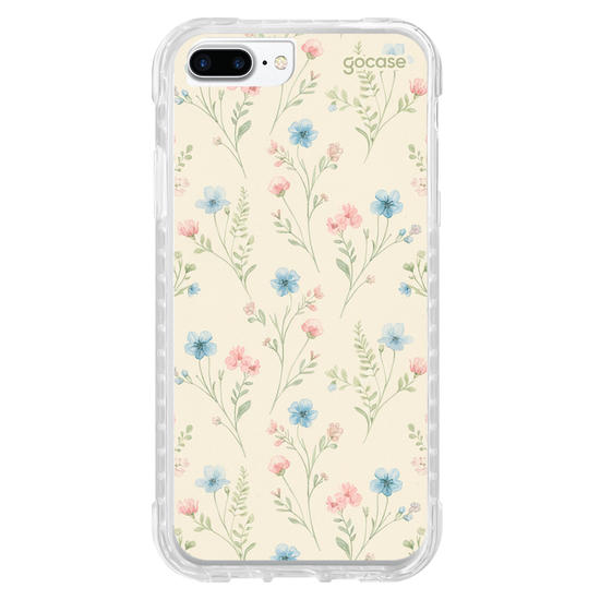 Capinha para celular  Flores Delicadas Pastel