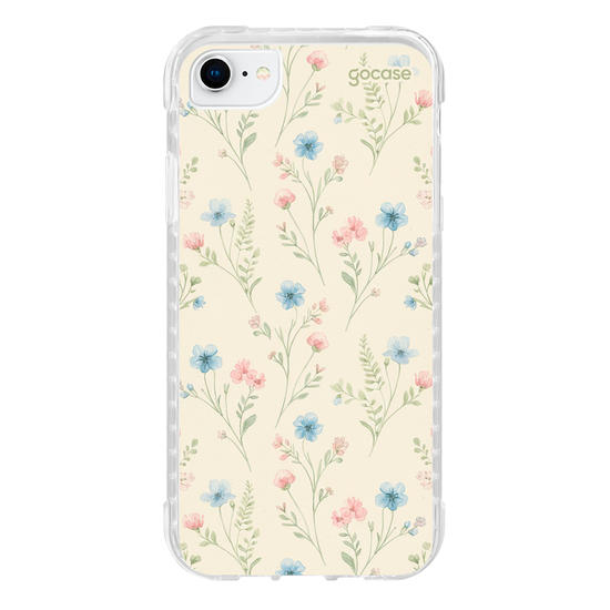 Capinha para celular  Flores Delicadas Pastel